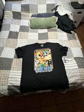 One Piece Straw Hat Crew Group Portrait Graphic T-Shirt 2XL